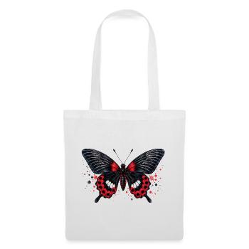 Common Rose Butterfly Pachliopta aristolochiae - Tote Bag - white - Front