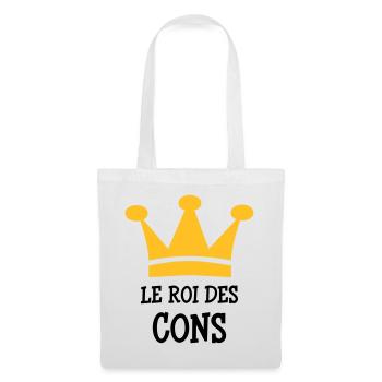 The King of Cons - Tote Bag - white - Front
