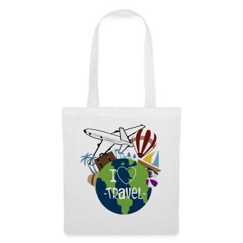 Travel for the world - Tote Bag - white - Front