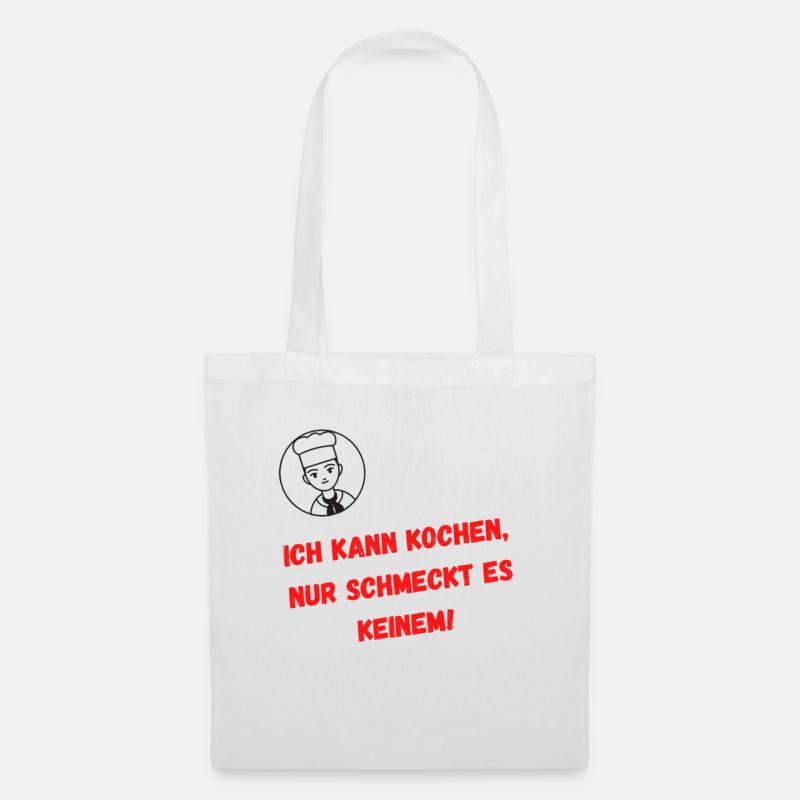 Lustiger Spruch - Stoffbeutel - Weiß