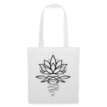 Lotus Lotus Blossom Yoga - Tote Bag - white - Front