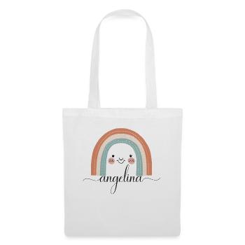 Angelina! Rainbow, customisable - Tote Bag - white - Front