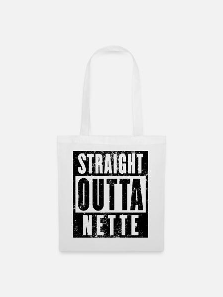 Nette, Ruhrgebiet, Ruhrpott, Dortmund Nette - Stoffbeutel - Weiß