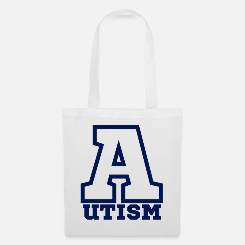 Autism - Stoffbeutel - Weiß