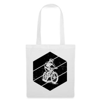 Une inspiration cool pour le VTT - Sac en tissu - blanc - Devant