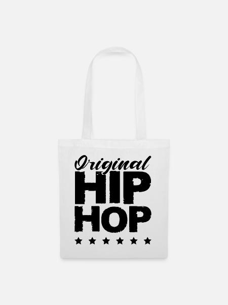 Original Hip Hop - Stoffbeutel - Weiß
