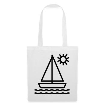 sailing ship - Tote Bag - white - Front