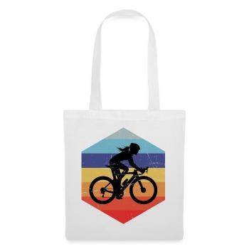 Road Cycling Gift for a Road Cyclist - Tote Bag - white - Front