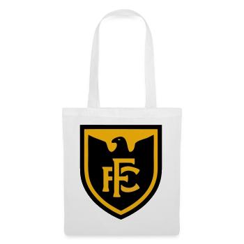Adler FC Fussball Wappen Logo - Stoffbeutel - Weiß - Vorne