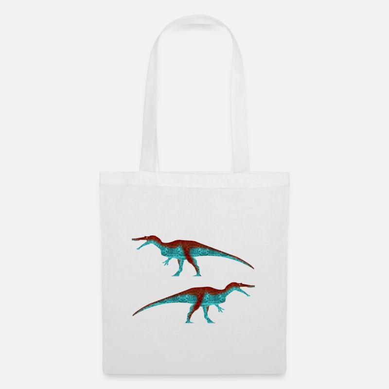 Baryonyx (klassisch) - Stoffbeutel - Weiß