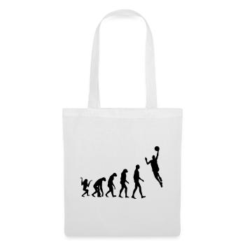 Basketball - Basket Ball - Game - Sport - Player - Sac en tissu - blanc - Devant