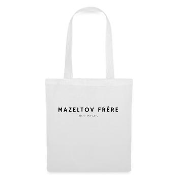 MAZELTOV FRÈRE - Sac en tissu - blanc - Devant