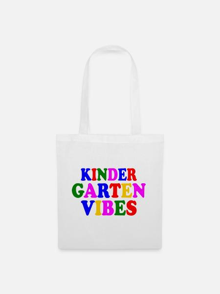 kindergarten vibes - Stoffbeutel - Weiß