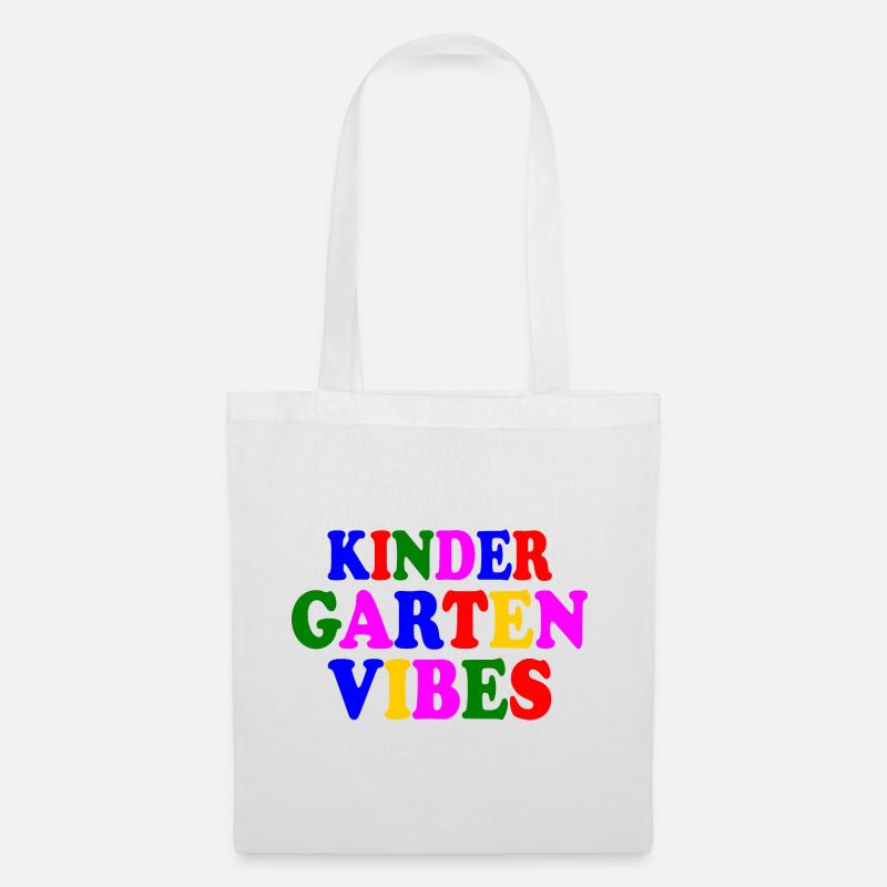kindergarten vibes - Stoffbeutel - Weiß