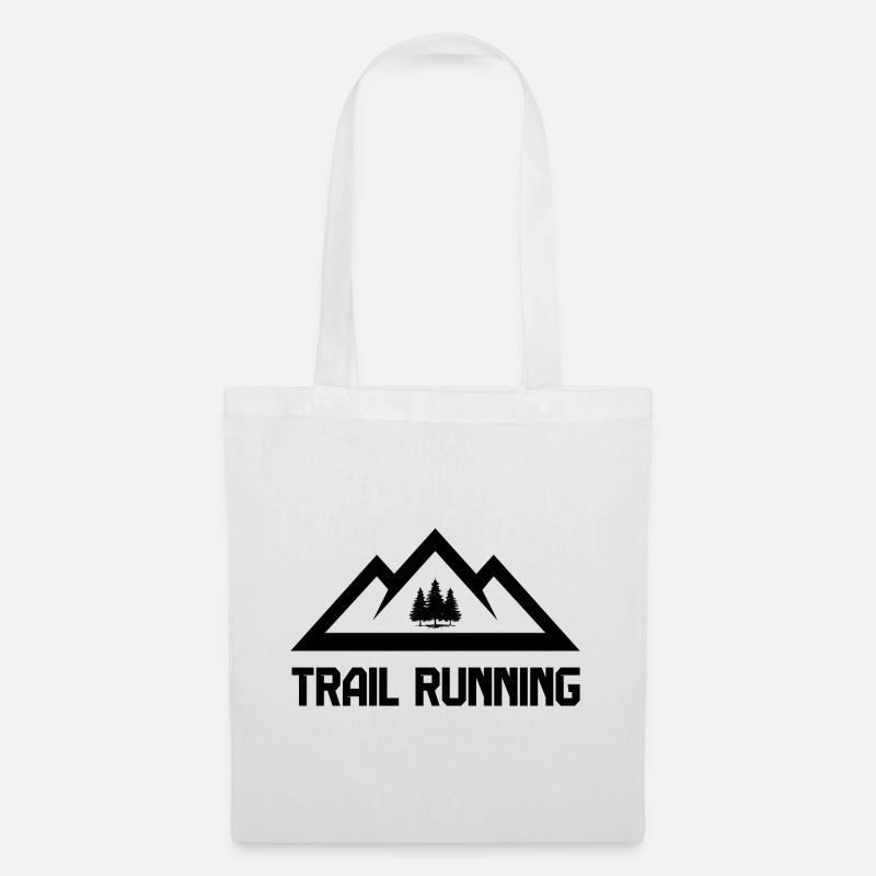 Trailrunning (Trailrunning) - Stoffbeutel - Weiß