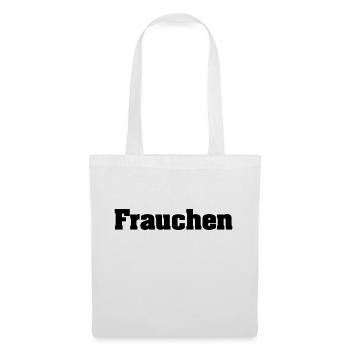 Frauchen - Stoffbeutel - Weiß - Vorne