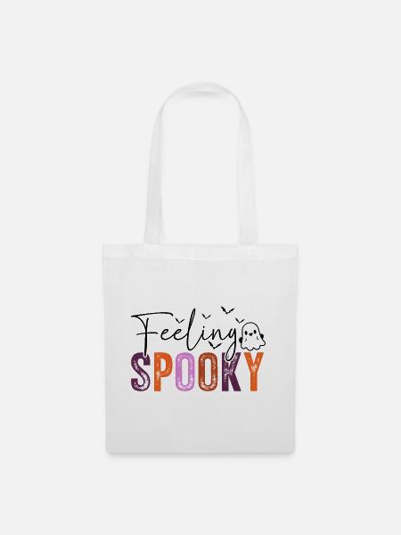Halloween - Stoffbeutel - Weiß