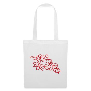 Souvenir d’art urbain Paris Streets - Sac en tissu - blanc - Devant