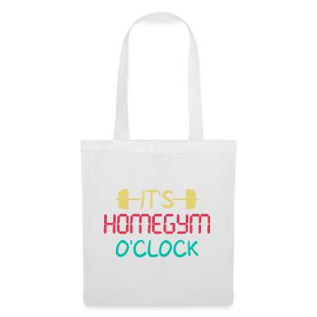 Fitness Fanatics Homegym O ́Clock Calisthenics Gym - Tote Bag - white - Front