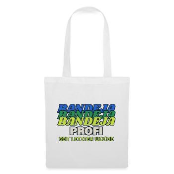 Bandeja Profi seit letzter Woche - Padel - Stoffbeutel - Weiß - Vorne