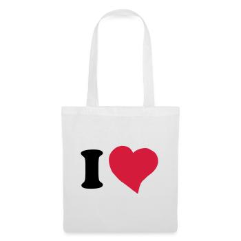 I love ... - Tote Bag - white - Front
