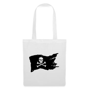 Pirat - Sac en tissu - blanc - Devant