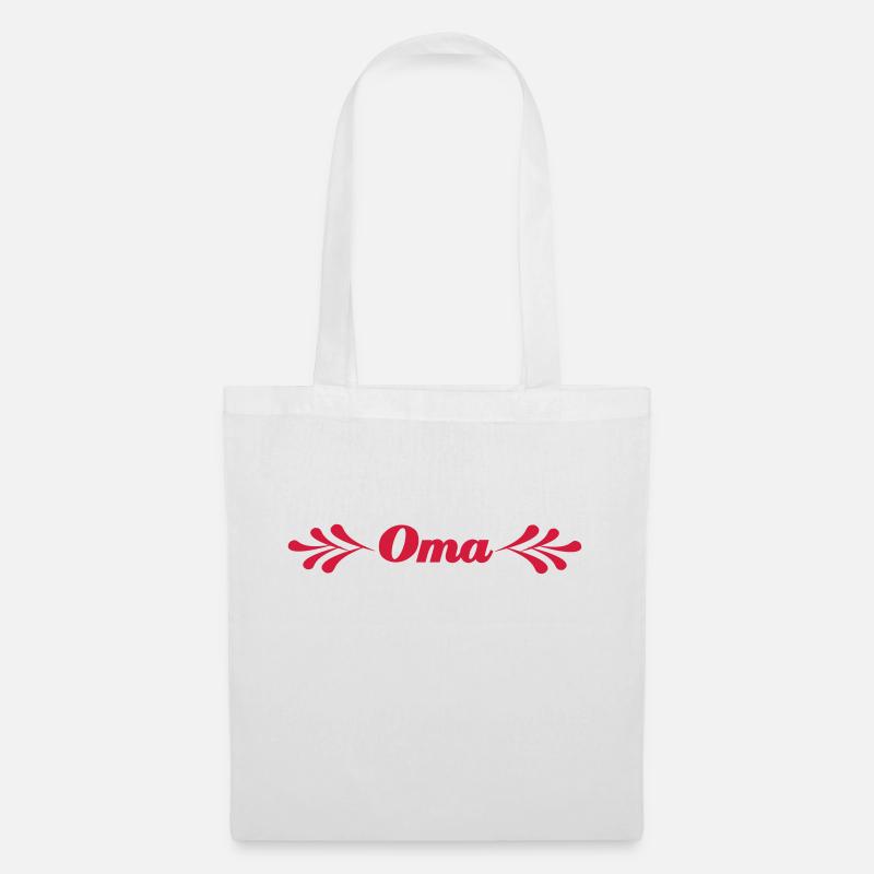 Oma - Stoffbeutel - Weiß