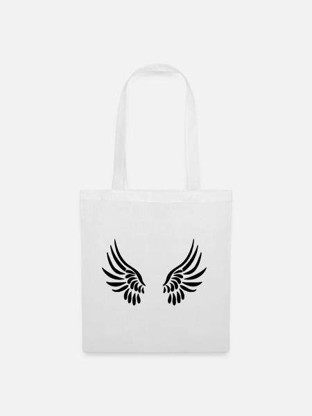 LIKE A BIRD - Tote Bag - white