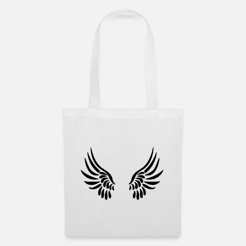 LIKE A BIRD - Sac en tissu - blanc