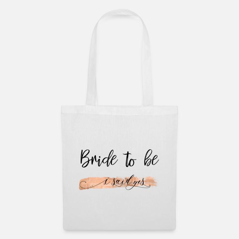 Bridetobe - Stoffbeutel - Weiß