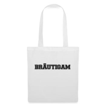 Bräutigam - Stoffbeutel - Weiß - Vorne