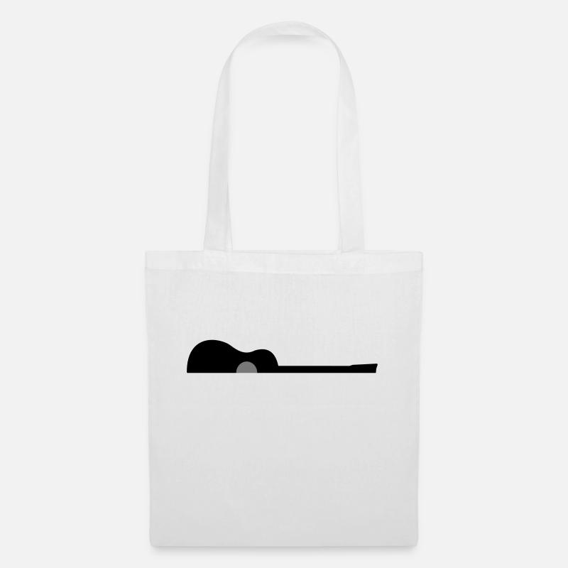 guitar - Tote Bag - white
