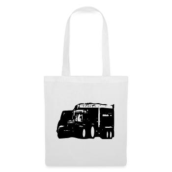 1455 Chariot de chargement - Sac en tissu - blanc - Devant
