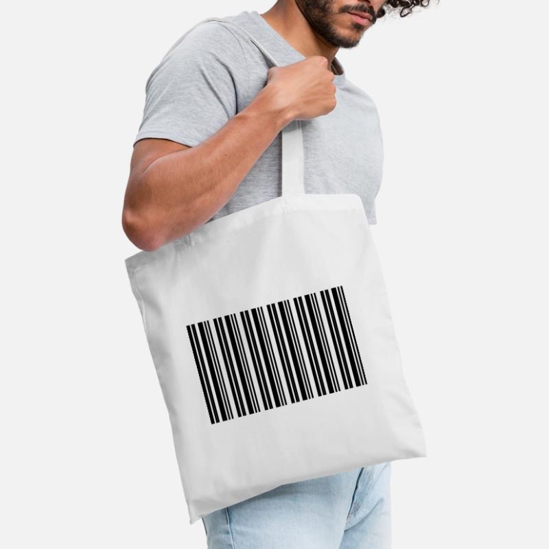 Barcode Barcode Nerd IT Technology Design Tote Bag