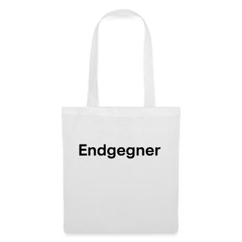 Endgegner - Stoffbeutel - Weiß - Vorne