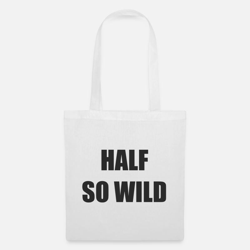 HALF SO WILD SW - Stoffbeutel - Weiß