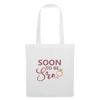 Soon To Be Sra. Engagement Bridal Shower Wedding - Tote Bag - white - Front