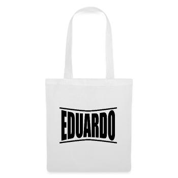 T-Shirt Edoardo T-Shirt Geschenkidee - Stoffbeutel - Weiß - Vorne
