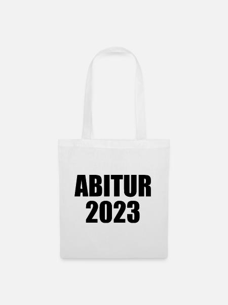 Abitur 2023 - Stoffbeutel - Weiß