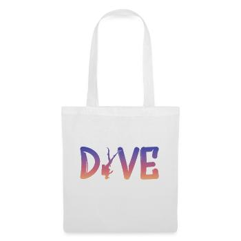 Dive Diving Tauchen - Stoffbeutel - Weiß - Vorne
