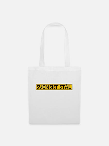 Swedish steel - Tote Bag - white