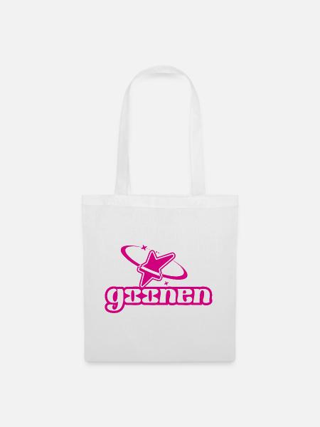 Garten Stern Galaxy Logo - Stoffbeutel - Weiß