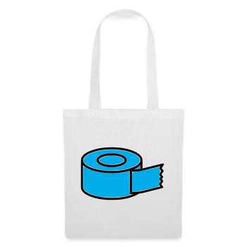 Tape Roll Comic - Tote Bag - white - Front
