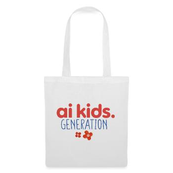KI-Kindergeneration - Stoffbeutel - Weiß - Vorne