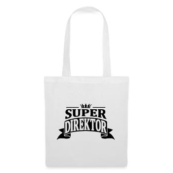 super direktor - Stoffbeutel - Weiß - Vorne