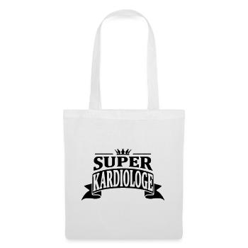 super kardiologe - Stoffbeutel - Weiß - Vorne