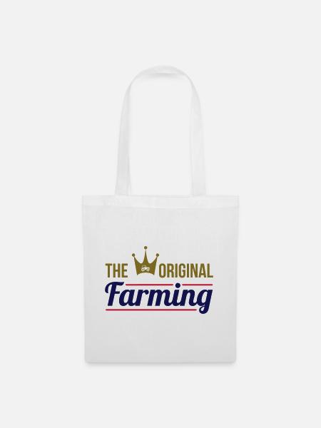 Farming - Stoffbeutel - Weiß