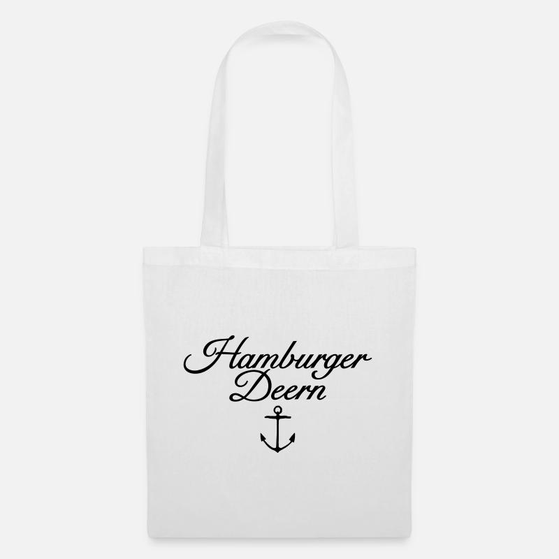 Hamburger Deern Classic Anker Hamburg - Stoffbeutel - Weiß