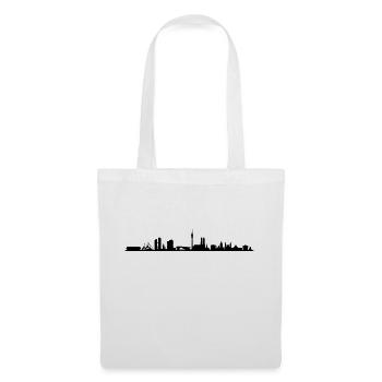 Skyline - München - Stoffbeutel - Weiß - Vorne
