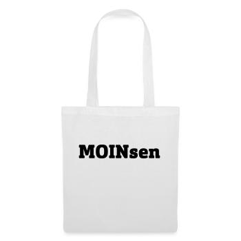 Moinsen Moin - Stoffbeutel - Weiß - Vorne
